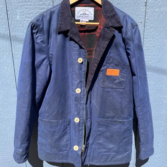 Knickerbocker Blue Chore Coat - Picture 1 of 4